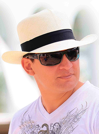 Colonial Panama Hat for Men - Natural, Swimwear