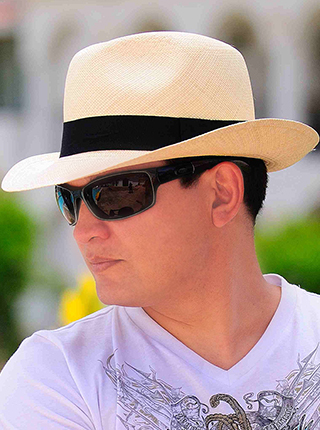 Sombrero de Panamá Cuenca - Borsalino (Havana) para Hombre, Trajes de Baño